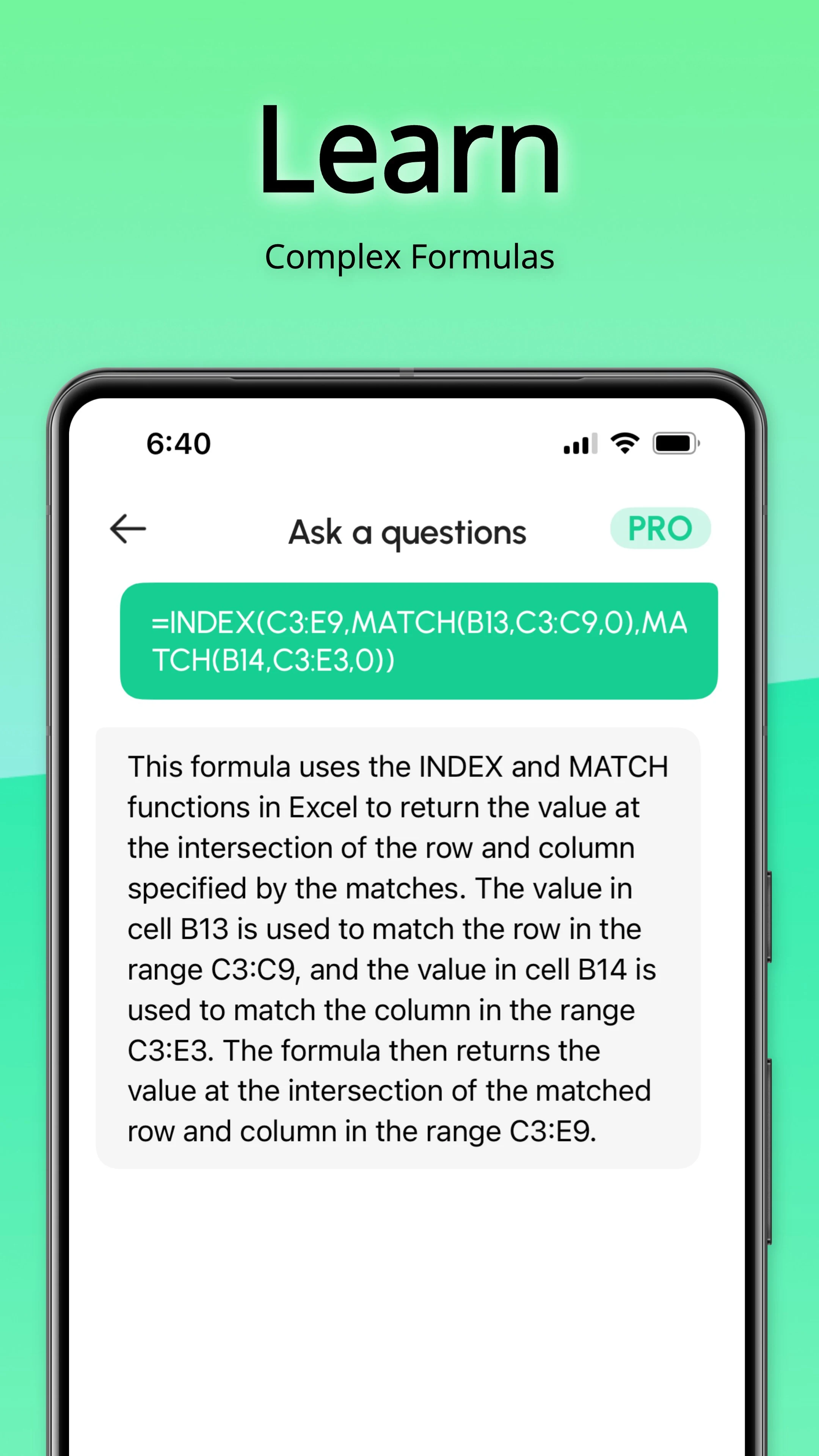 Sheets AI screenshot