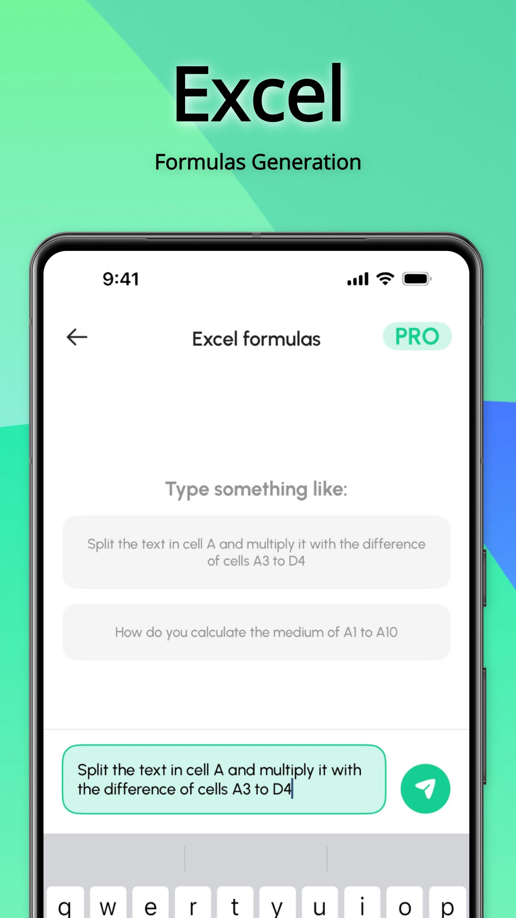 Sheets AI screenshot